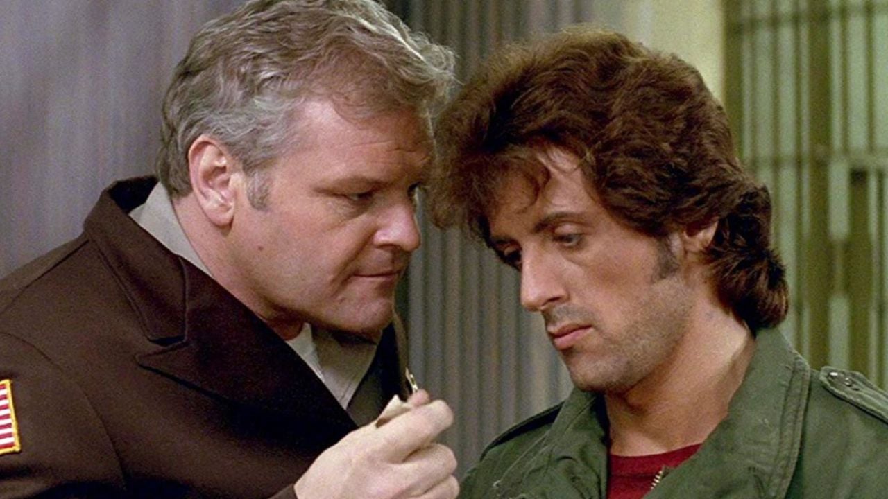 Sheriff Teasle and Rambo
