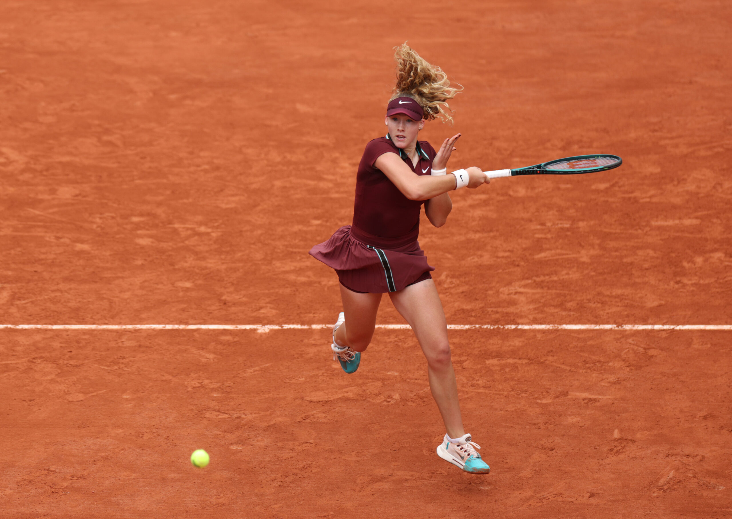 Andreeva dug up the first round victory