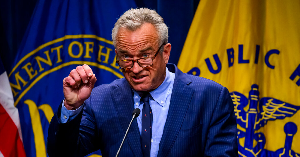RFK Junior removes all CDC vaccine panel experts