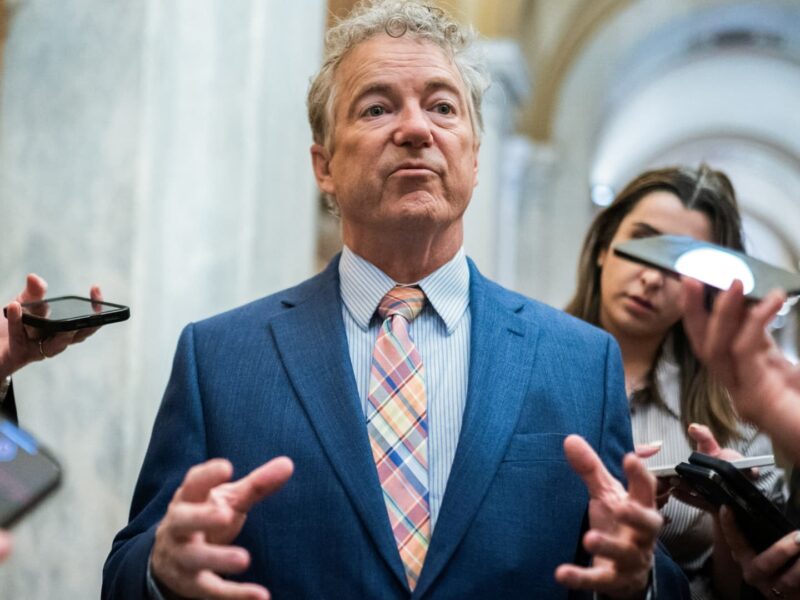 Trump slam Rand Paul to oppose the bill due to debt sealing hike