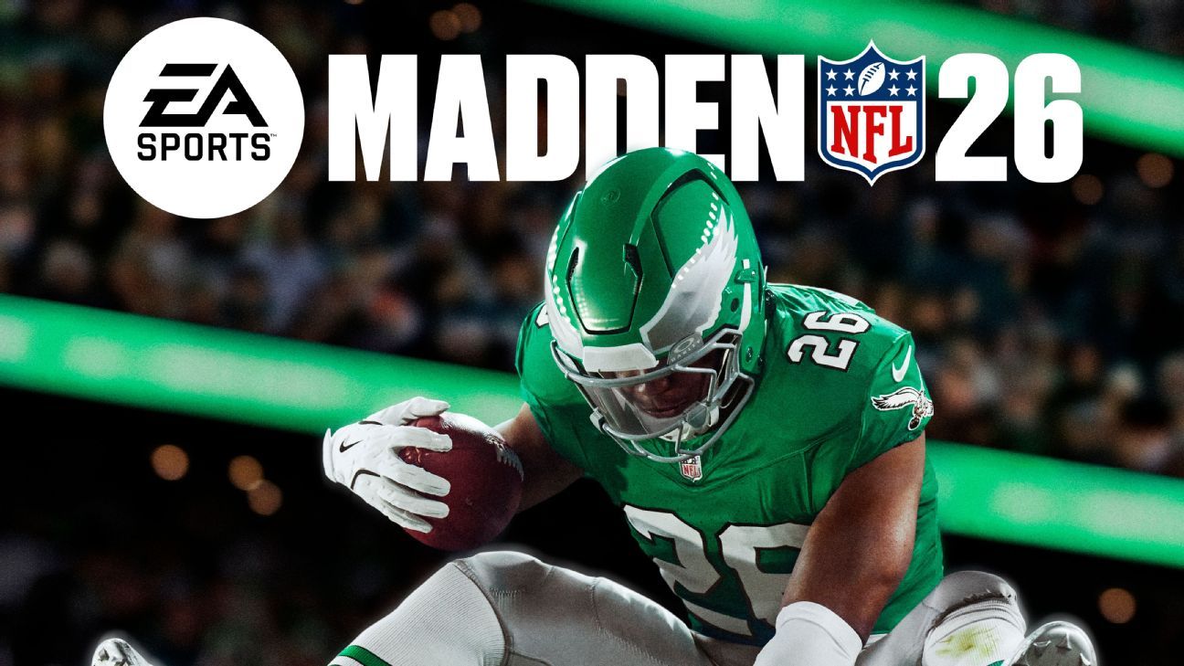 Eagles RB Sacwon Barcale Lands Iconic Leap with Maden Cover