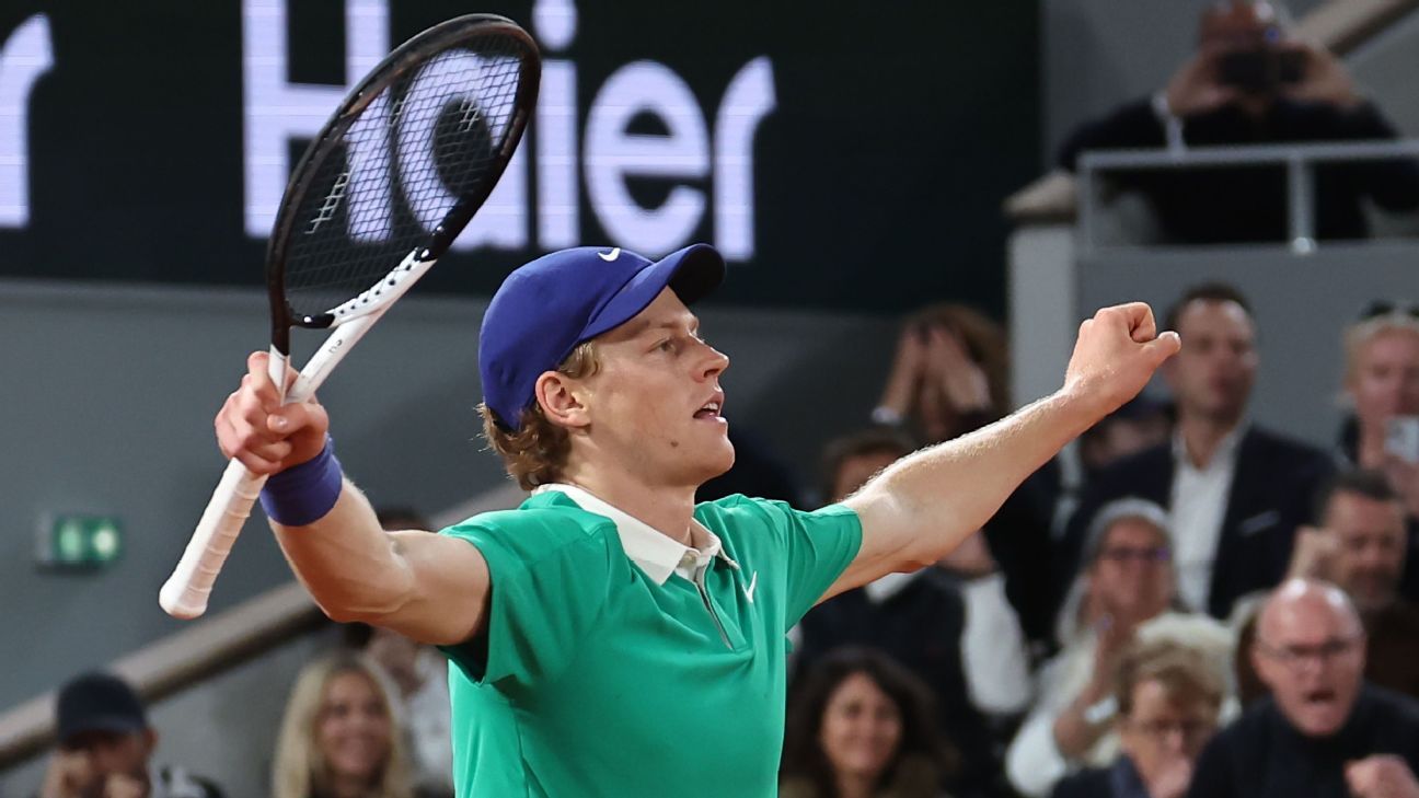 The sinner Djokovich tops, the French opens in the open final