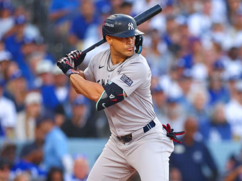 Jiancarlo Stanton of Yankis activated, first to create vs. angels