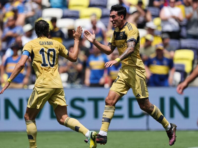 Boca Club rises in front of Auckland City in World Cup