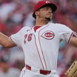 Reds gets out first six through strikeouts in Burns MLB Debut