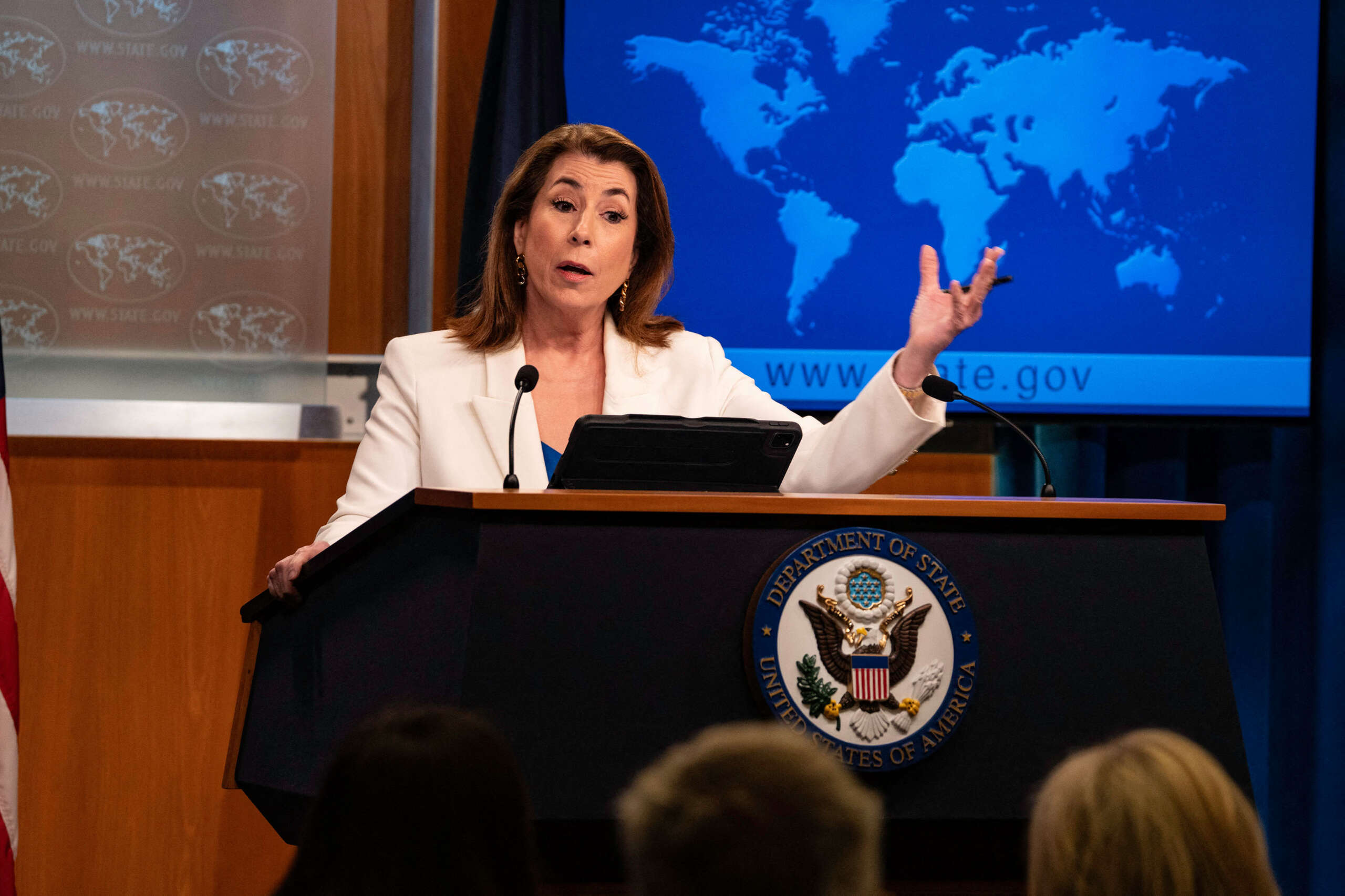 Rubio spokesperson says "is the largest country on Earth" next to Israel "