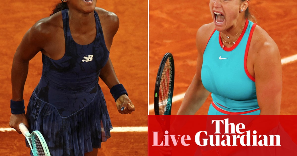 Aryana Sabalenka V Coco Gauf: French Open 2025 Women's Single Final - Live | French Open 2025