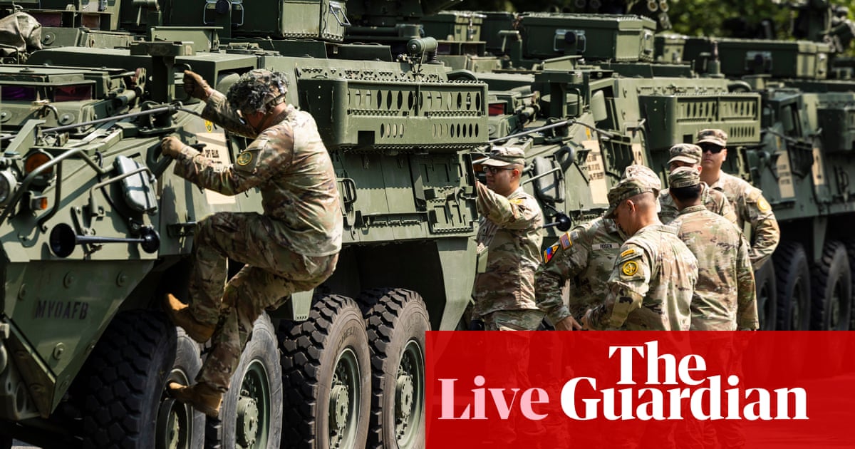 Millions of people are expected to protest against 'No Kings' before Trump's military parade - live update. Trump administration