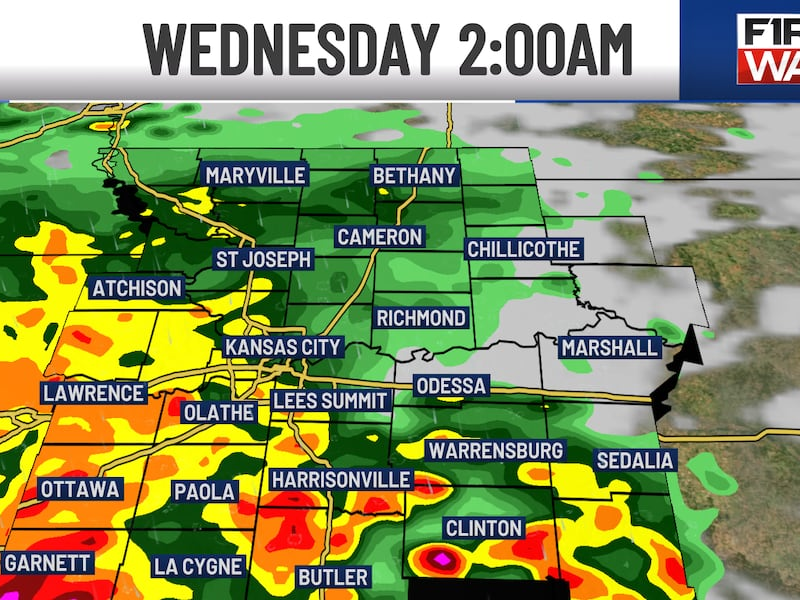 On Tuesday, serious storms can bring, when we are sleeping, there may be the highest risk