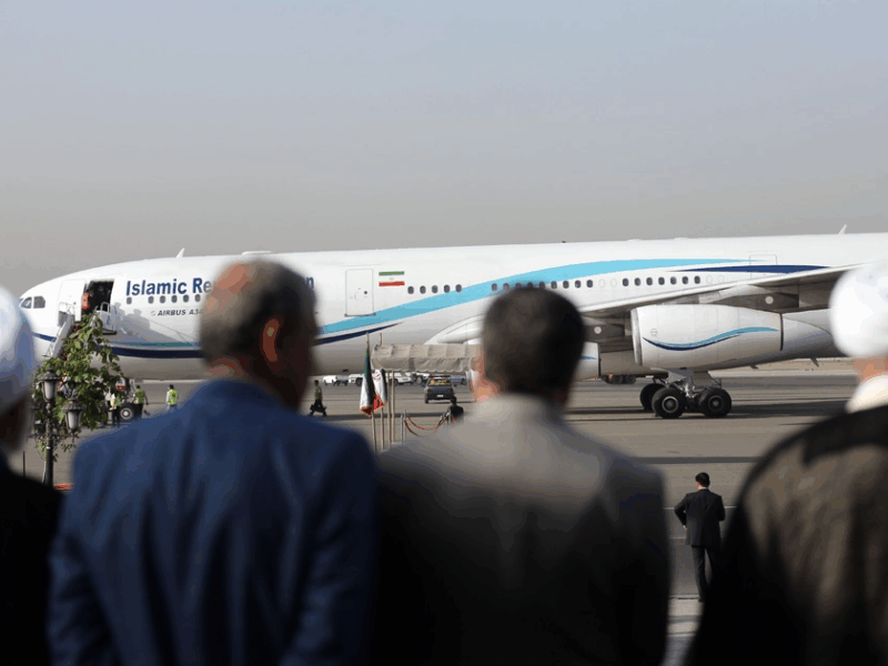 Khameni's office and other officials are interacting with Russia to leave Iran