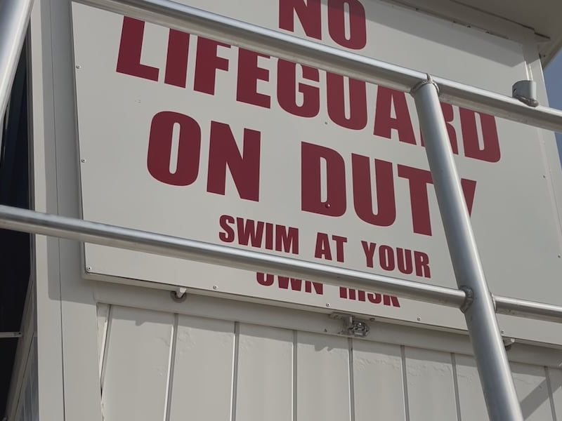 The city of Tybi Island shared South and Sand Bar Awareness Video: 'Be aware, be safe'