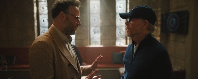 Seth Rogen and Ron Howard