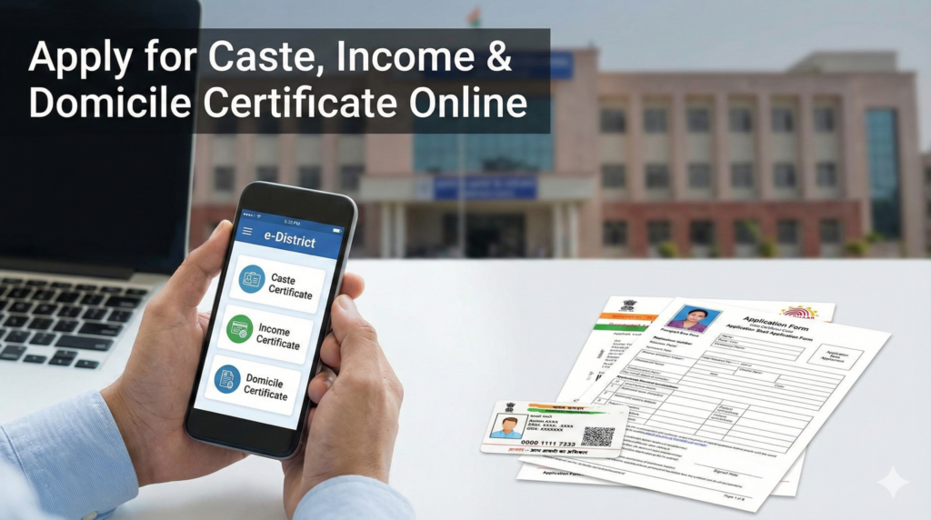How to Apply for Caste, Income and Domicile Certificate in Your District 7 apply for caste income and domicile certificate in your district