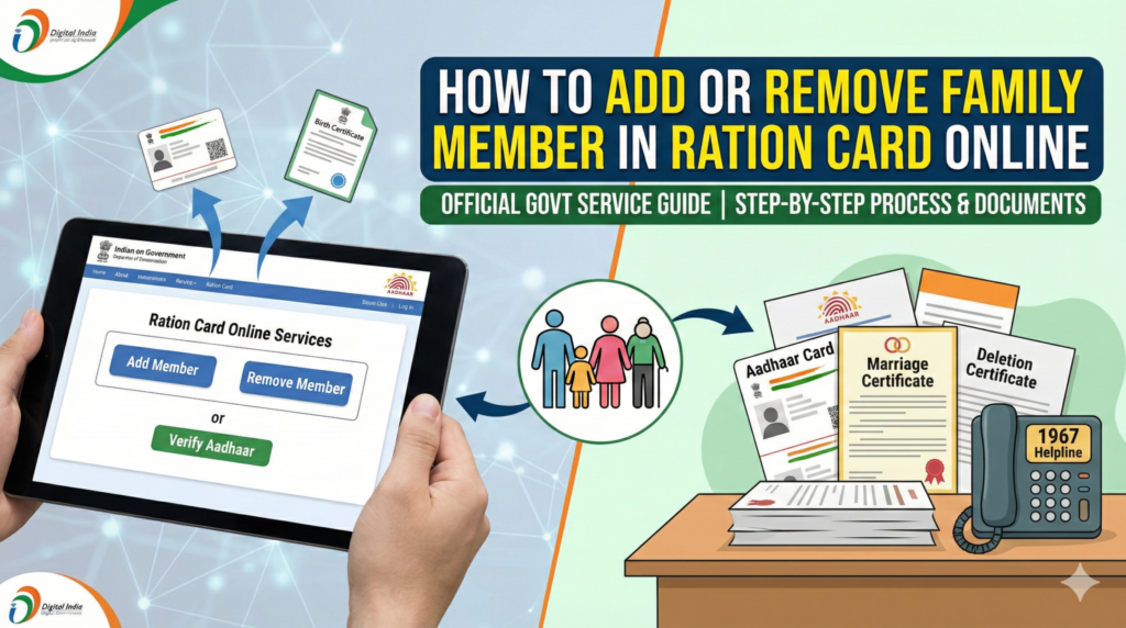 How to Add or Remove Family Member in Ration Card Online 8 how to add or remove family member in ration card online