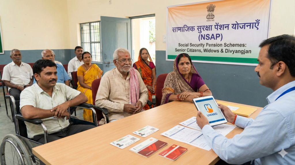 social security schemes for senior citizens widows persons with disabilities